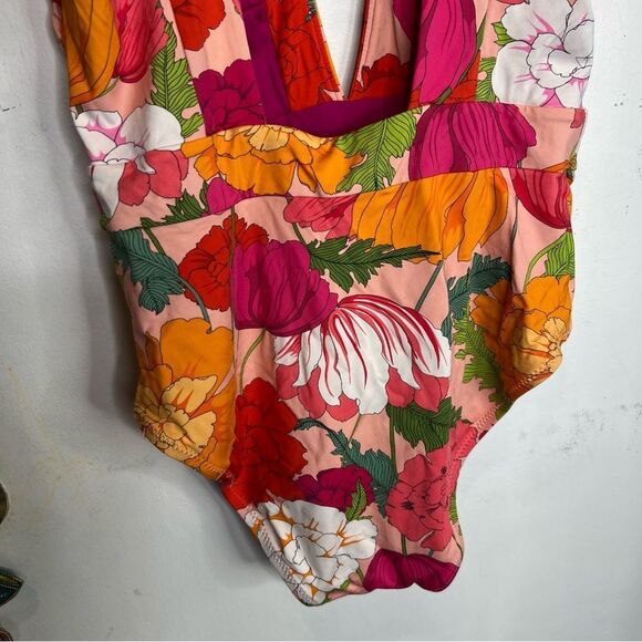 Trina Turk one piece floral bathing suits - Picture 6 of 10